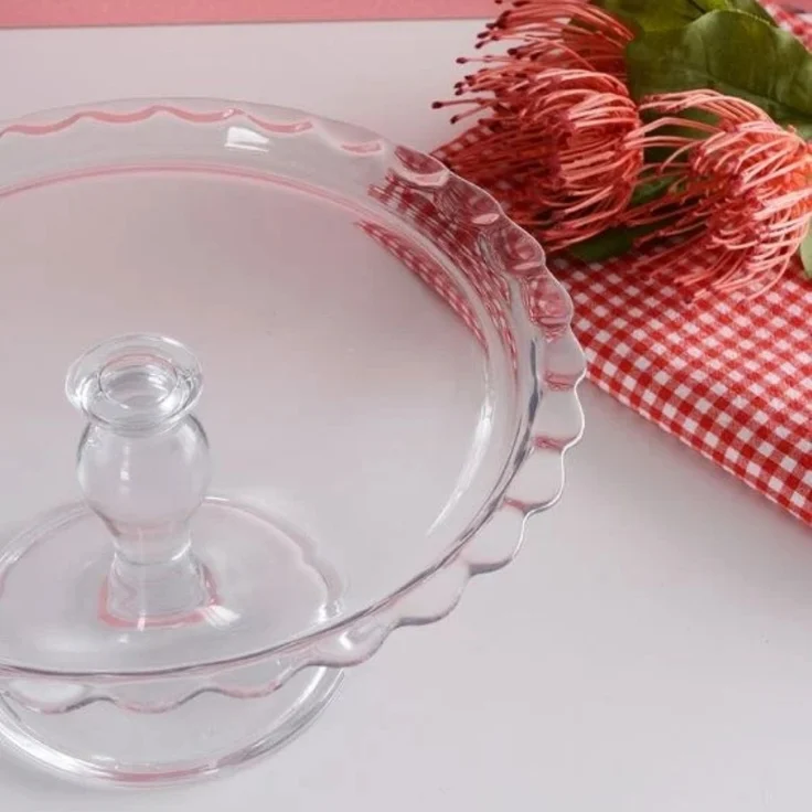 Pasabahce Petite Patisserie Elegante Servierteller mit Fuß - 26 x 12 cm – Bild 5