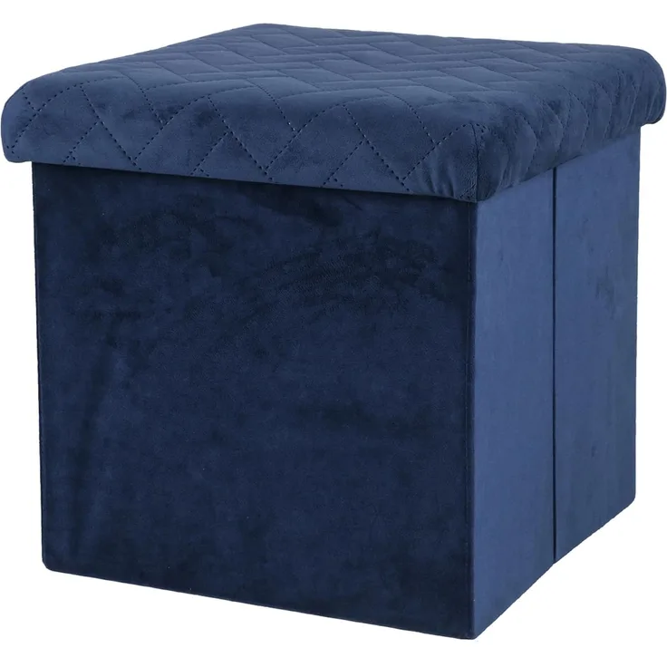 Urban Living Sitzhocker Ottomane faltbar Sitzwürfel Aufbewahrungsbox, hoher Sitzkomfort, Hocker mit Stauraumfach