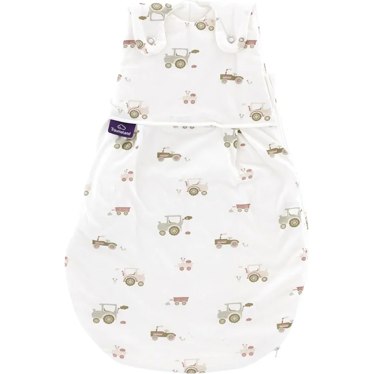 Träumeland Babyschlafsack LIEBMICH 3tlg. Set Little Farm grün Größe 62/68