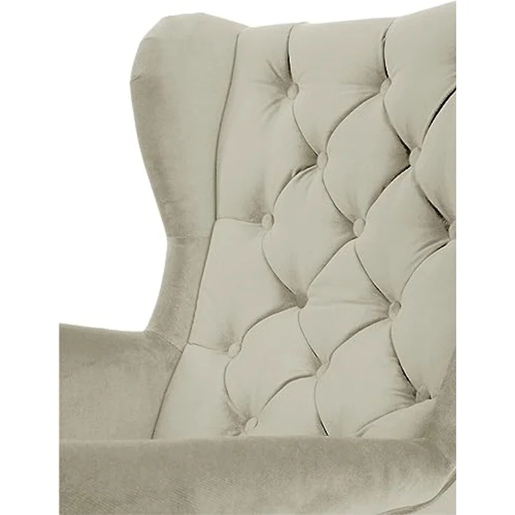 Beautysofa Ohrensessel Ohrensessel Sessel FALCO Chesterfield Wohnzimmersessel Fernsehsessel – Bild 3