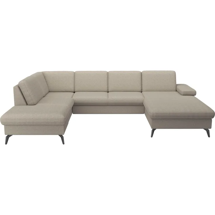 sit&more Wohnlandschaft Morris Jubi U-Form, B: 300 cm, mit Armteilfunktion & 1 Zierkissen, optional Bettfunktion