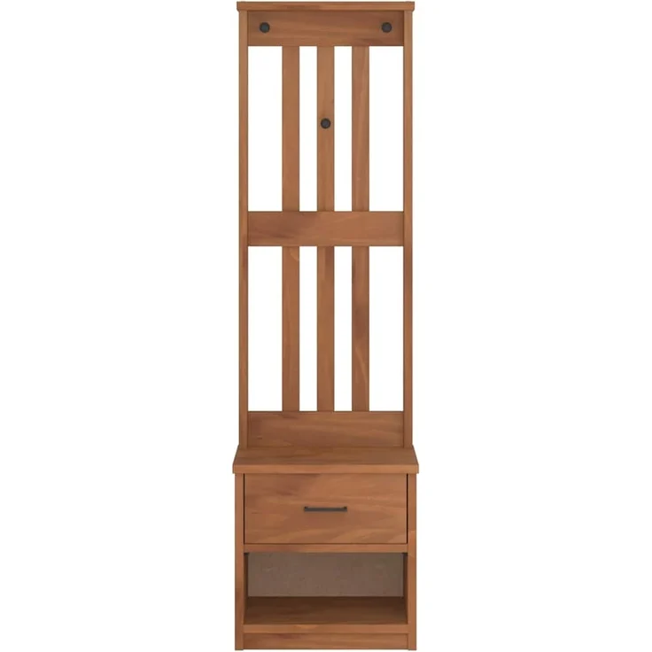 vidaXL Garderobenständer SANDNES 45x40x159,5 cm Massivholz Kiefer 4010481 – Bild 5