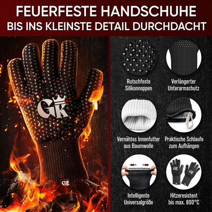 Gusseisen-Wok 35 cm massiv mit Ringreiniger 4 kg für Grill Herd & Feuerstelle robust & langlebig – Bild 5