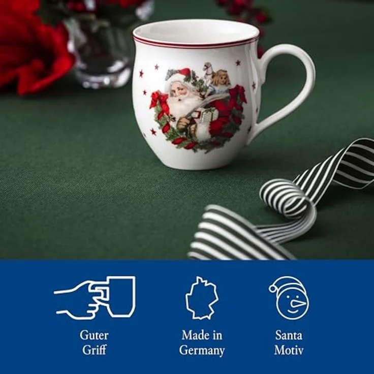 Villeroy & Boch Toy's Delight Becher mit Henkel: Santa Claus – Bild 6