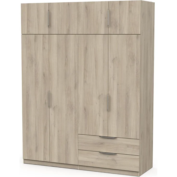 Demeyere GROUP Drehtürenschrank Ghost Breite ca. 157cm,Höhe ca. 200cm,viel Stauraum,mit Innenaustattung – Bild 6