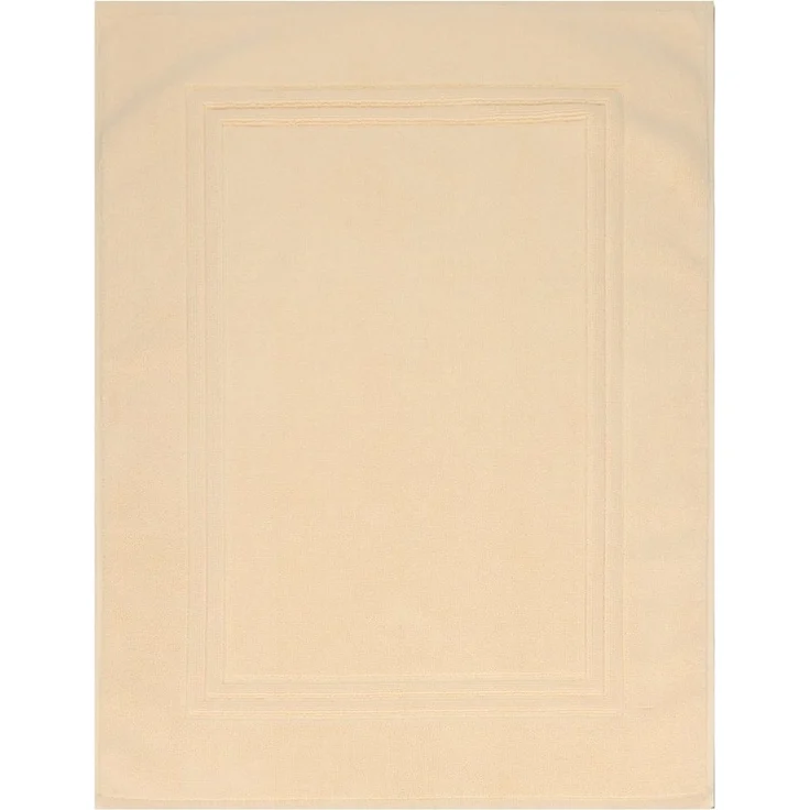 Betz Badematte Luxus Badvorleger Badteppich Gold 50x70 cm Farbe beige, Baumwolle – Bild 1