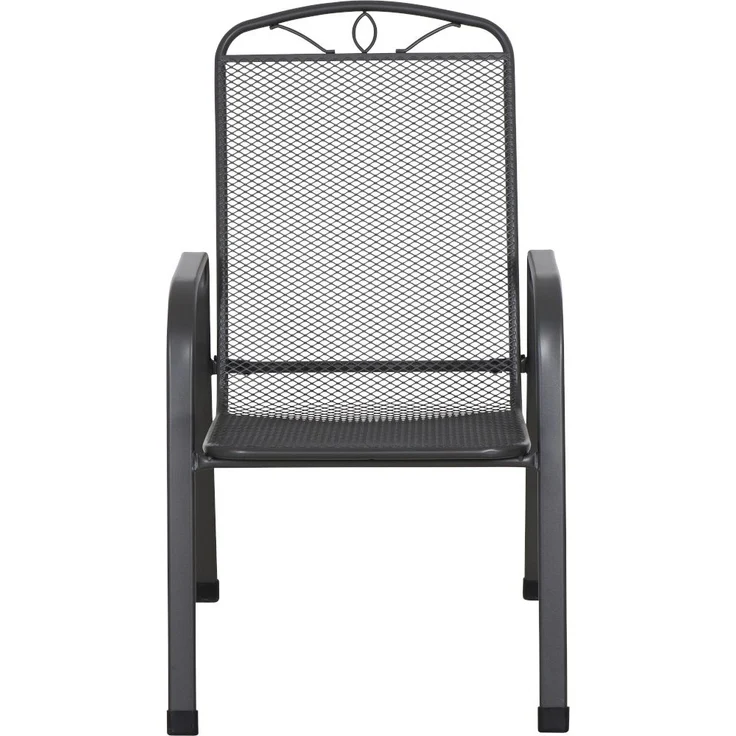 Siena Garden Elda Stapelsessel - Stahl, matt-anthrazit (P23494) – Bild 2