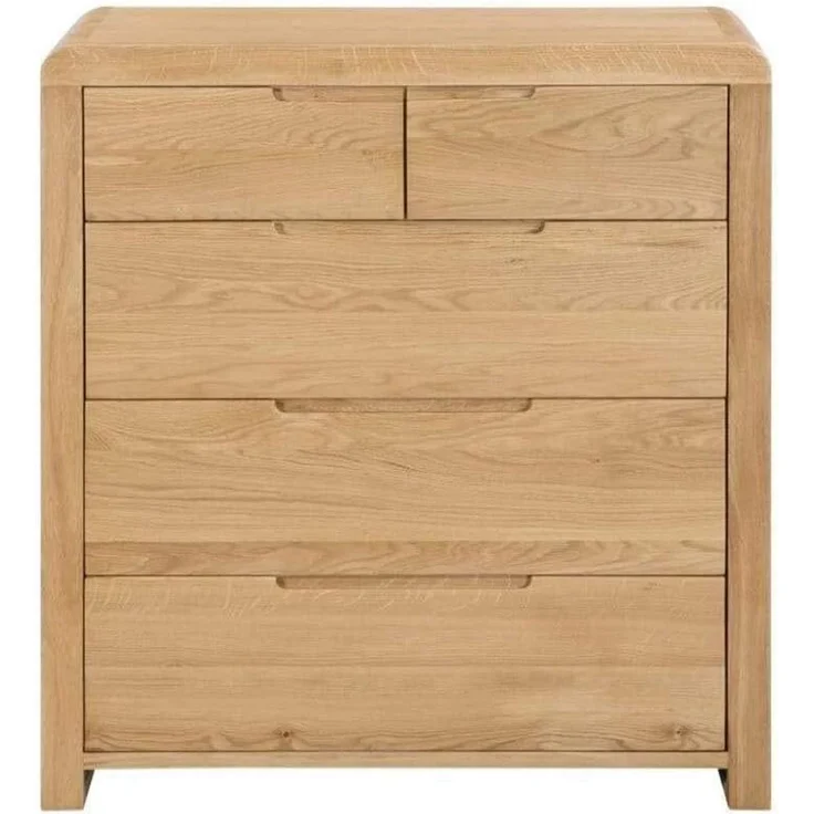 Julian Bowen Curve Kommode mit 3+2 Schubladen, Eiche – Bild 4