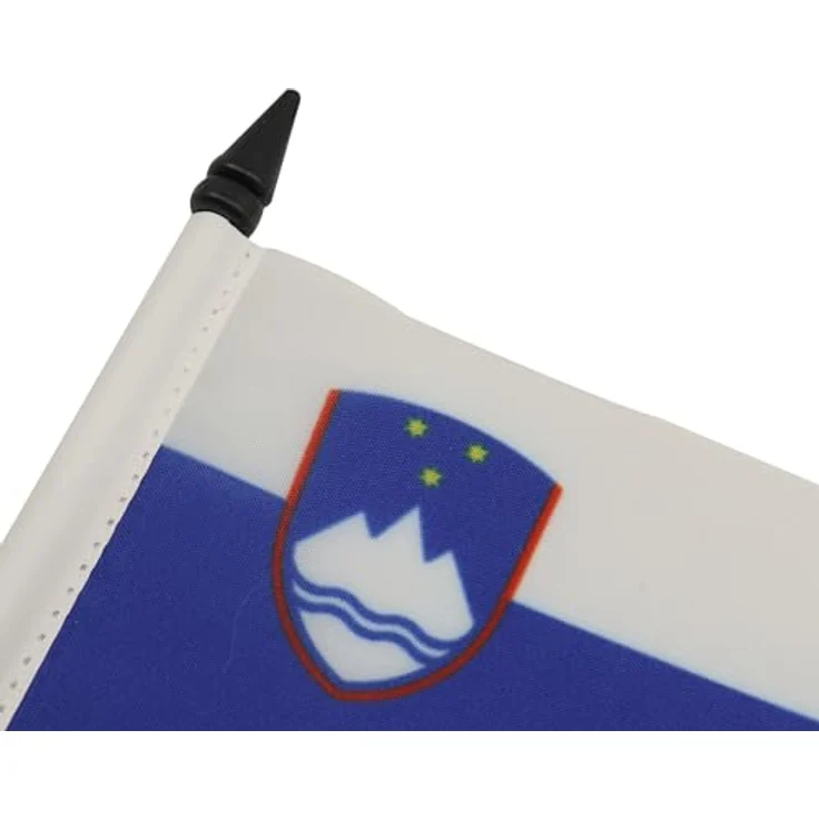 AZ FLAG - Tischflagge Slowenien - 15x10 cm - Slowenische Tischfahne 10 x 15 Cm - Flaggen – Bild 4