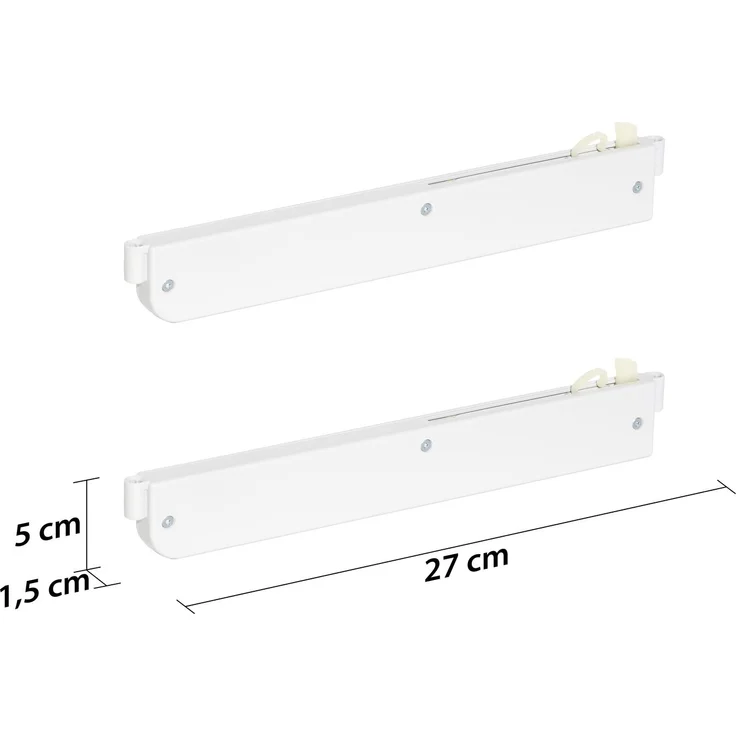 rauch Zubehör, Schwebetürendämpfer, 2er-Set, SOFT-CLOSE, für 2- bis 3-türige Schwebetürenschränke von rauch mit einer Schranktiefe von 62 cm – Bild 2