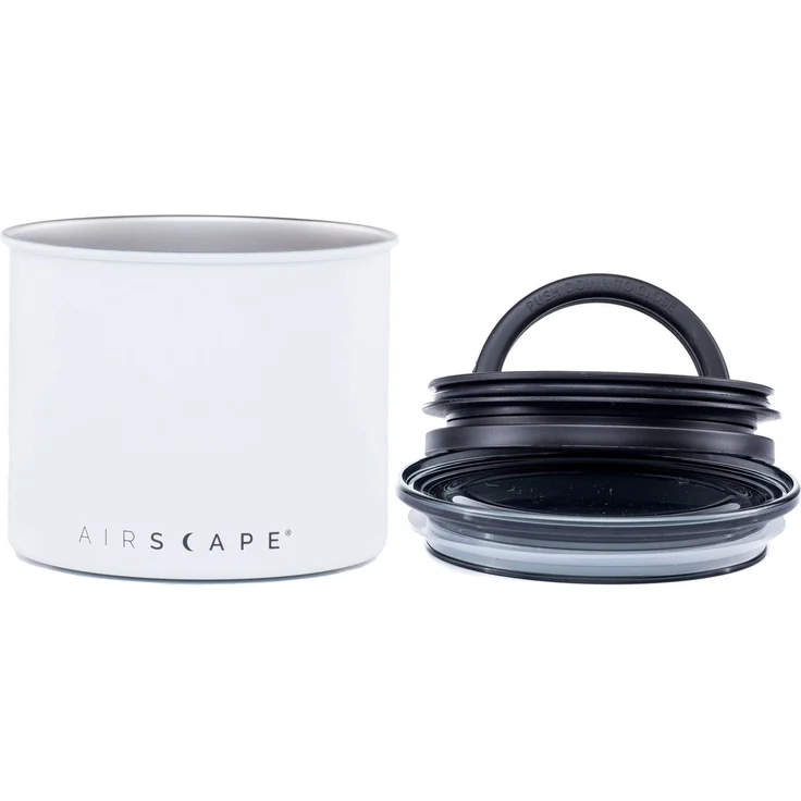Airscape Edelstahl Aroma-Behälter klein weiß matt – Bild 2