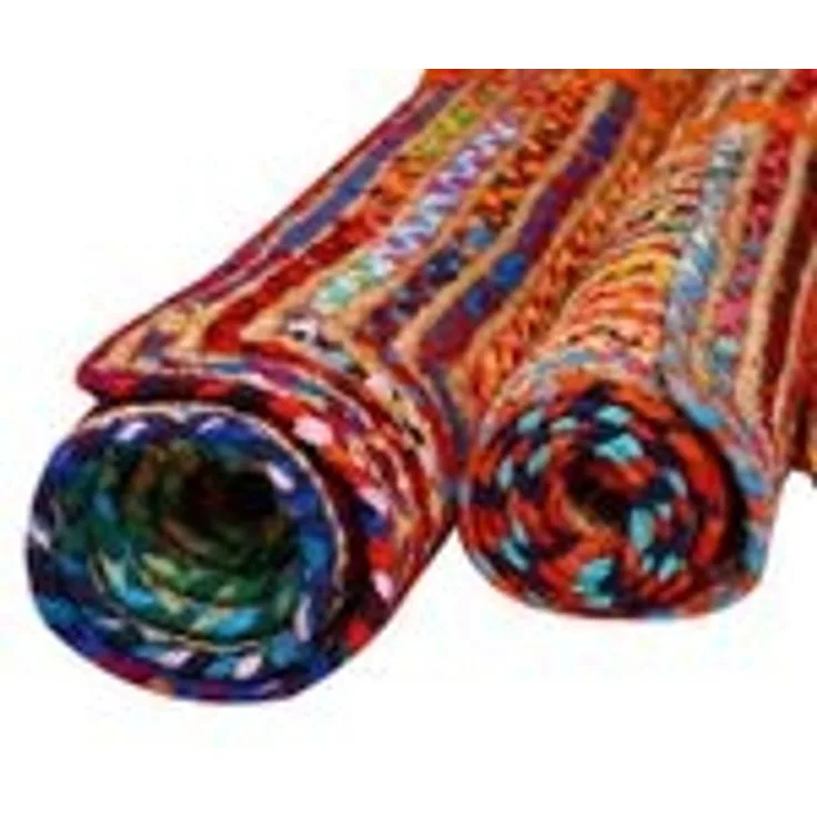 Jute Teppich Esha bunt 60x110 cm