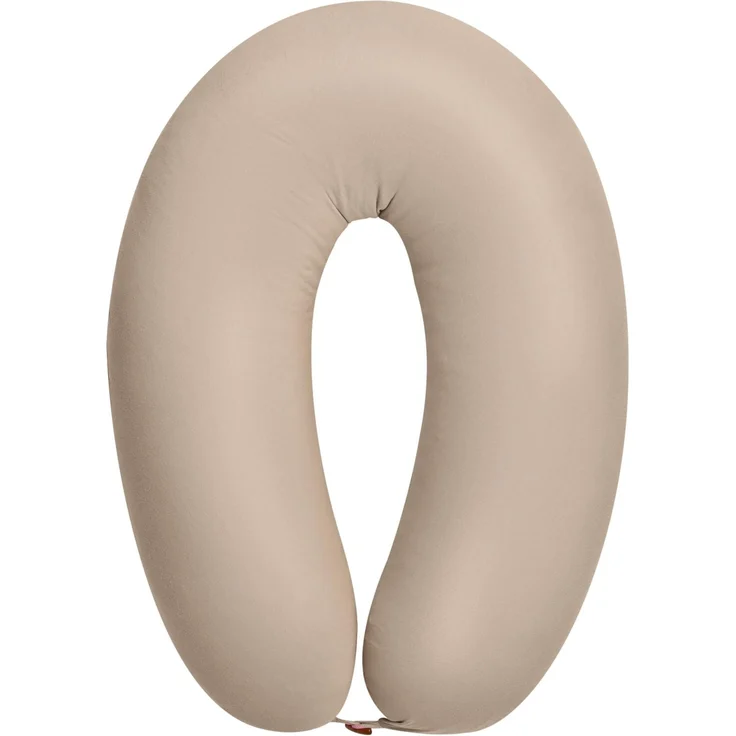 sei Design Stillkissenbezug 190×35 cm – Premium Jersey Ersatzbezug für Stillkissen XXL – weich. elastisch & pflegeleicht – mit Tasche & XXL-Reißverschluss – Oeko-TEX – Sand | Rosa | Grau | Mint