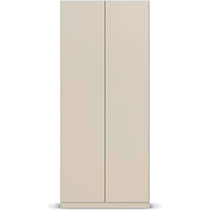 Rauch Möbel LUNIK, Kleiderschrank, Farbe Beige, Breite 91 cm | Schrank mit patentiertem Schnellmontagesystem, 2-türig, Push-to-open-Funktion, Zubehör Classic, Homeoffice, Garderobe – Bild 10