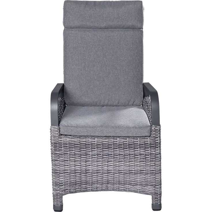 LC Garden Gartenstuhl Komido Dining Positionsstuhl Verstellsessel grau-mix (Positionsstuhl) – Bild 5