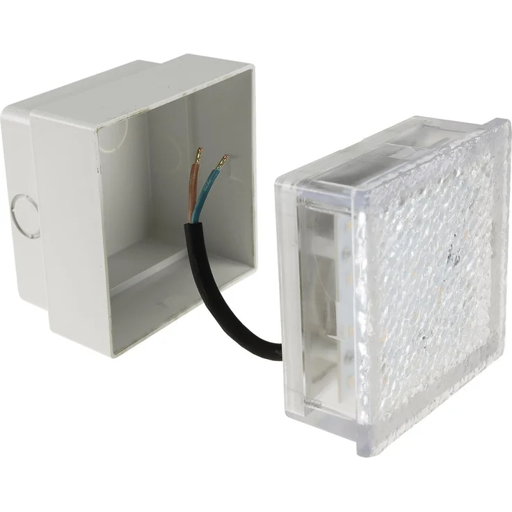 LED Pflasterstein "BRIKX 10" warmweiß10x10x7cm, 90lm, IP67, 230V – Bild 7