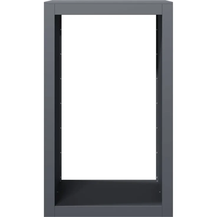 vidaXL Brennholzregal Anthrazit 60x40x100 cm Stahl 850991 – Bild 3