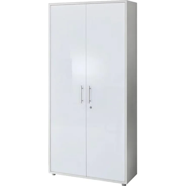 BMG Möbel Aktenschrank Office Edition abschließbar, 5 OH, Fronten Matt, Hochglanz lackiert oder Holzoptik – Bild 2