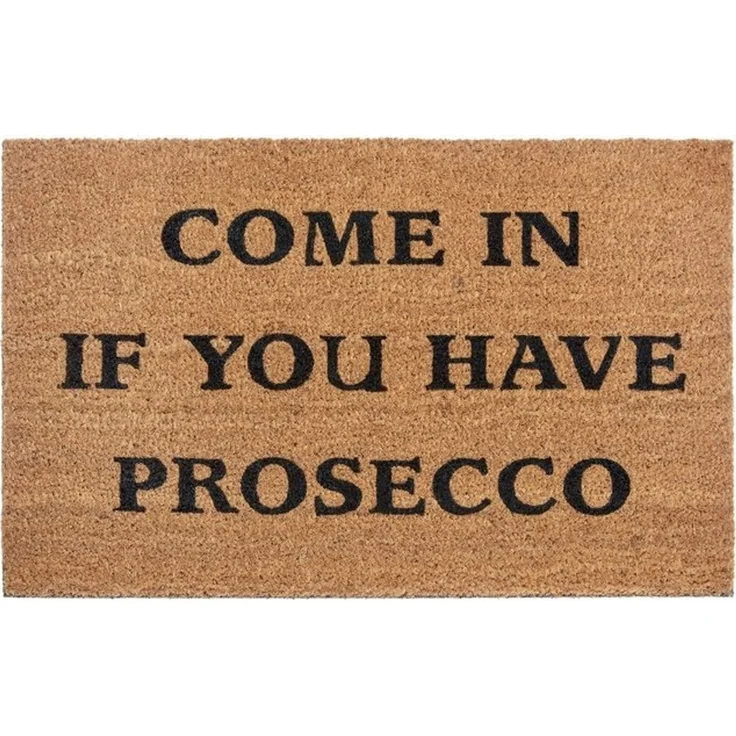 HANSE Home Fußmatte Mix Mats Kokos Prosecco, Türmatte, rechteckig, Höhe: 15 mm, Kokos, Schmutzfangmatte, Outdoor, Rutschfest, Innen, Kokosmatte, Flur – Bild 4