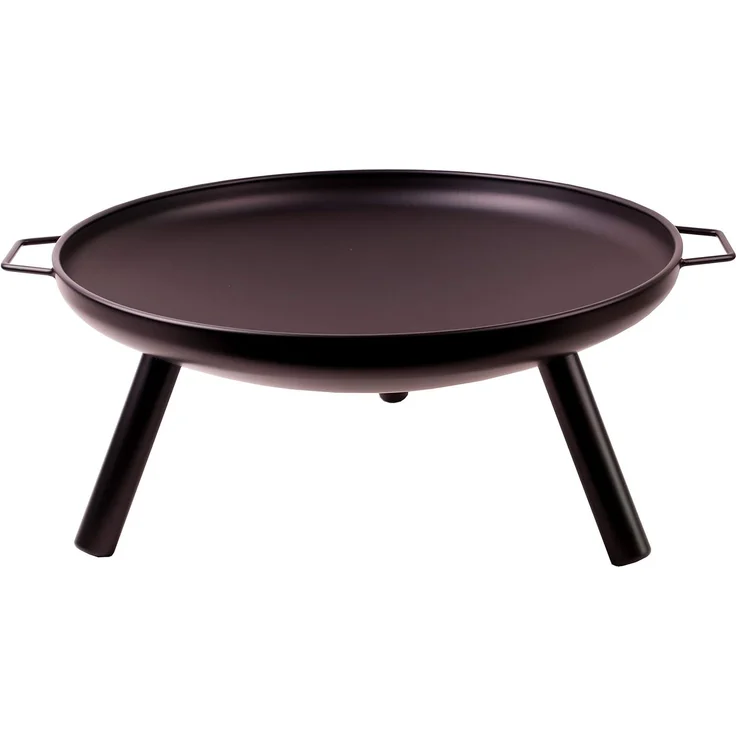 Feuerschale, Eisen Schwarz, Ø 60x29 cm – Bild 3