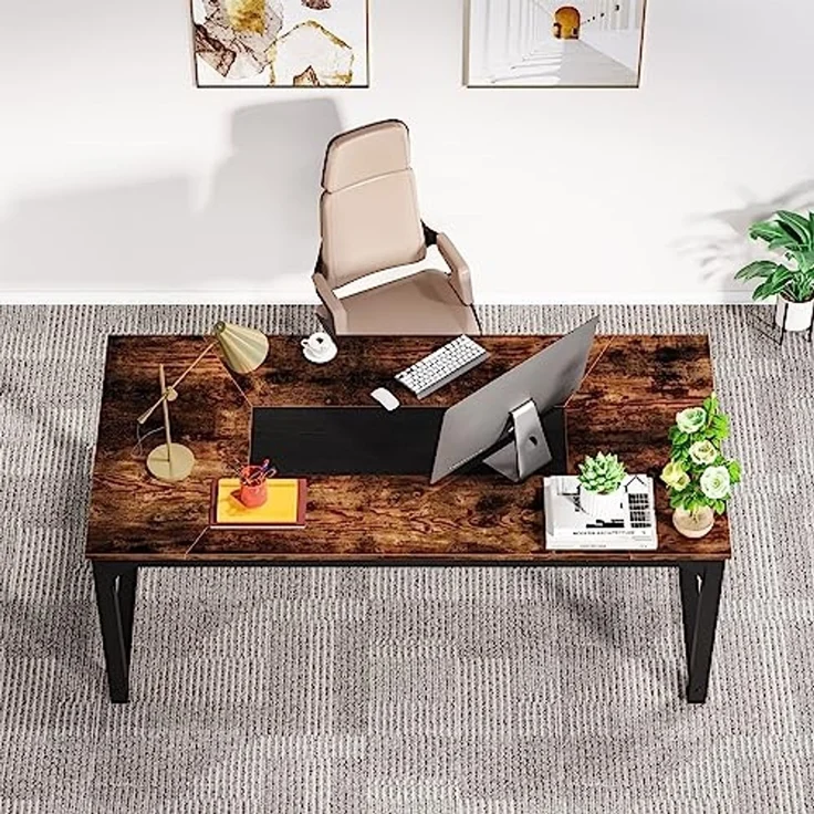 LITTLE TREE 70,9 Zoll X Large Executive Computertisch Home Office Workstation – Bild 6