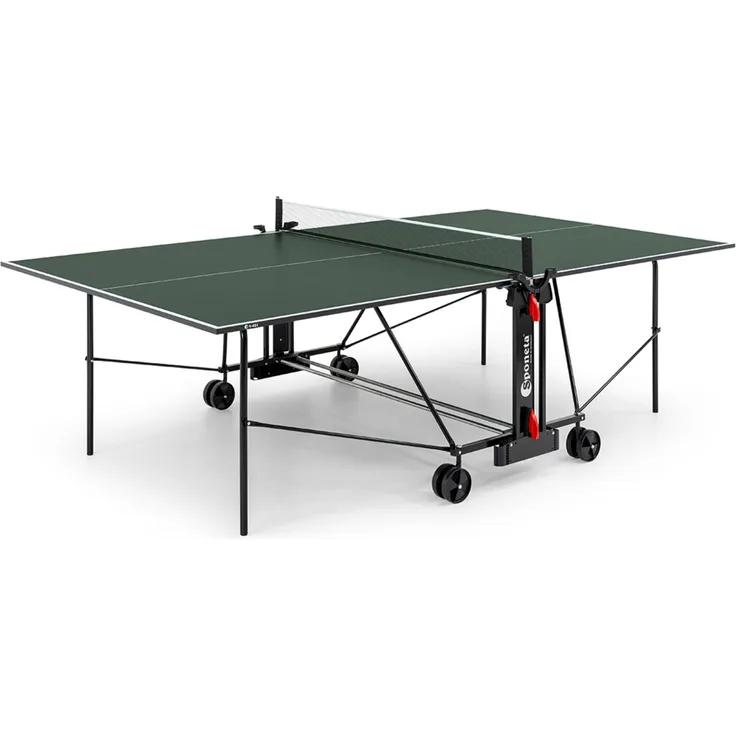 SPONETA 'S 1-42 i' Tischtennisplatte, 274 x 152,5 x 76 cm, Hallentisch, klappbar, grün