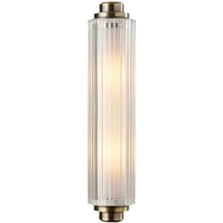 Nordlux Wandleuchte Nimal Double Wandlampe IP44 Badleuchte, schwarz oder messing, ohne Leuchtmittel – Bild 3