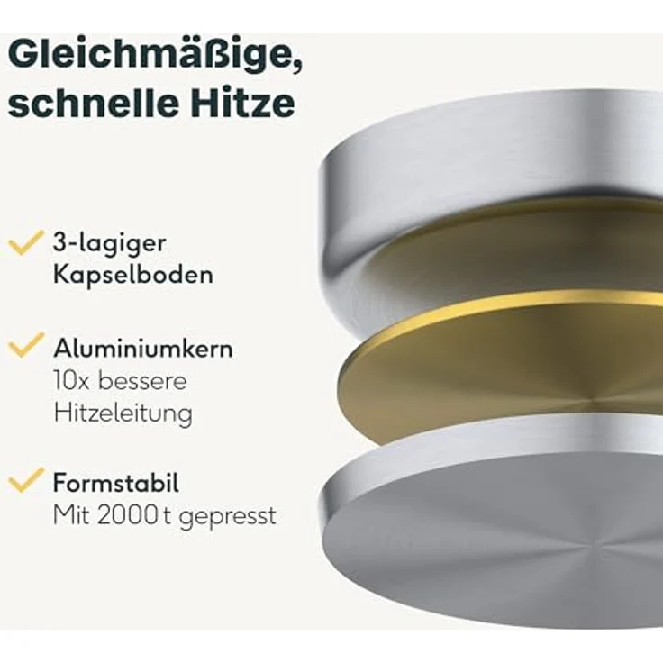 SILBERTHAL Bratpfanne Unbeschichtet 28cm ohne Deckel – Bild 5