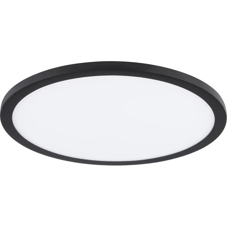 Eglo 98867 Einbauleuchte FUEVA FLEX rund schwarz H:2,5 Ø:22,5cm 3000K