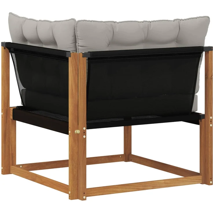 vidaXL Outdoor Ecksofa Massivholz Akazie Natur 900638 – Bild 6