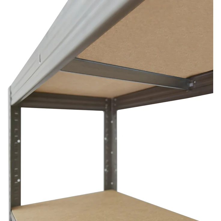 shelfplaza PRO 155x50x50 cm Schwerlastregal in grau mit 4 Böden und 200 kg Traglast pro Boden – Bild 1