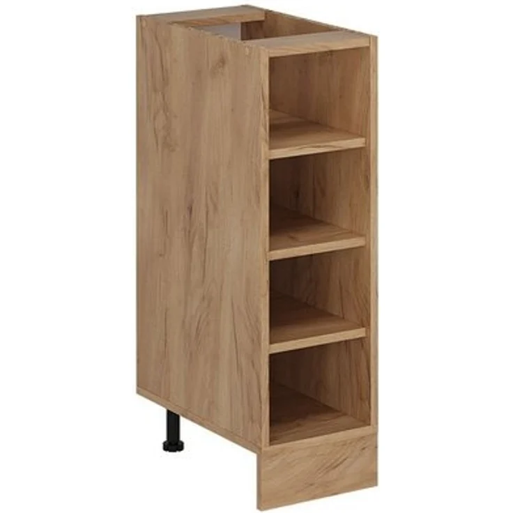 Küchenregal R-Line Goldkraft Eiche 25 cm ohne Arbeitsplatte Vicco – Bild 4