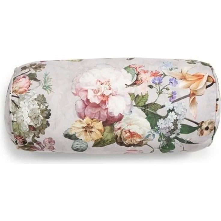 Essenza Dekokissen Fleur, aus weichem Samt mit Blumenprint – Bild 3