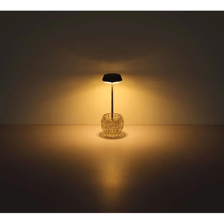 LED Tischleuchte, Touchdimmer, Höhenverstellbar, grün, H 28 cm – Bild 9