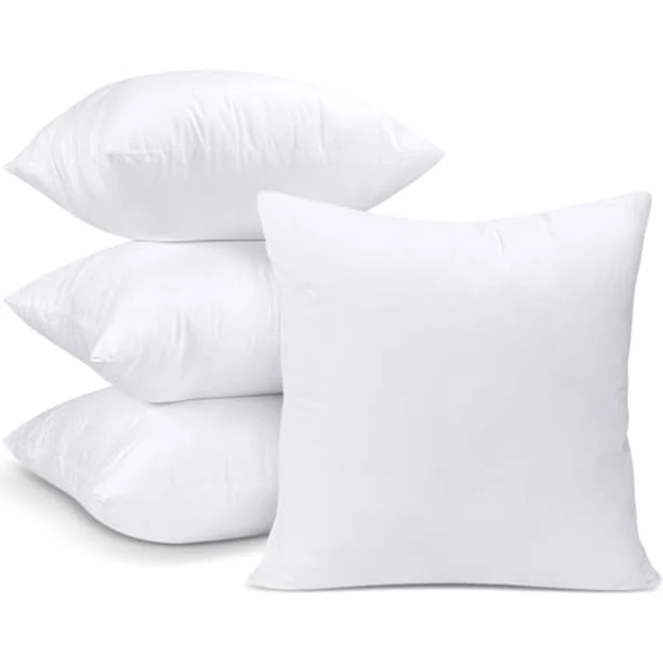 Utopia Bedding 4er Set Kissenfüllung 30x50 cm, Innenkissen Füllkissen Kopfkissen Sofakissen (Weiß) – Bild 2