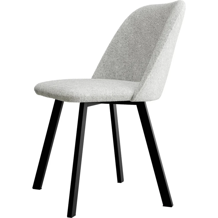 Mirjan24 Polsterstuhl K109 (Farbe: Fredo 30), 80 x 58 x 47 cm – Bild 1