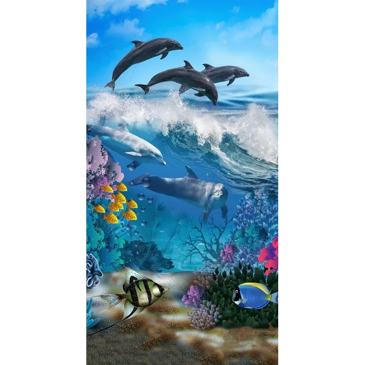 Good Morning Mikrofaser Strandtuch Liegetuch 75 X 150 cm Andre blau