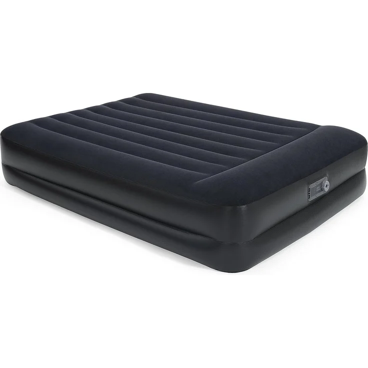 Bestway 'Aeroluxe' Doppel-Luftbett mit integrierter Elektropumpe, blau, 203 x 152 x 46 cm – Bild 8