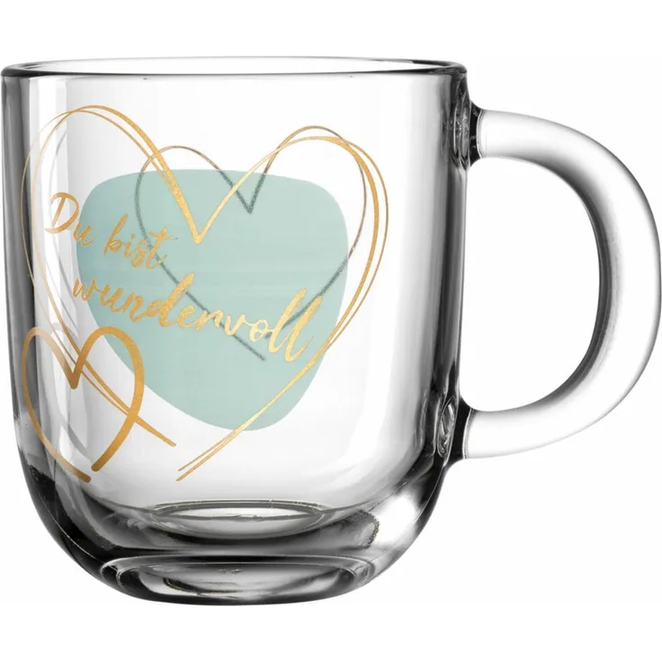 Leonardo Tasse 400ml Du bist wundervoll