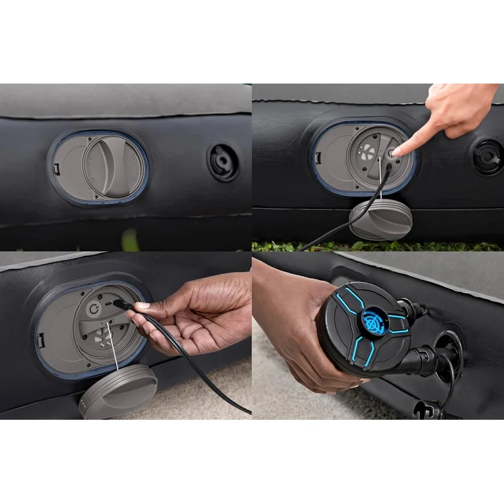 TriTech® Single-Luftbett mit USB-Elektropumpe 188 x 99 x 30 cm – Bild 10