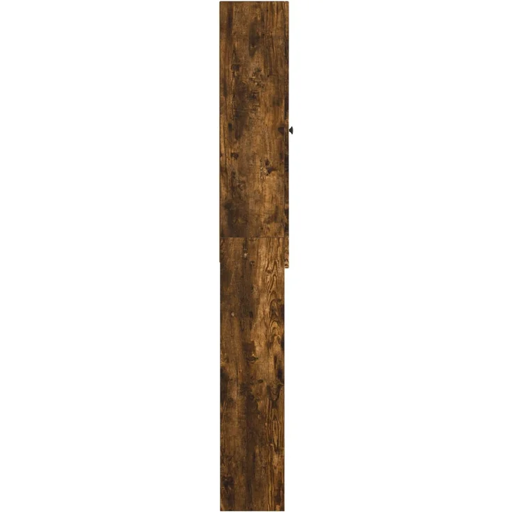 vidaXL Toilettenschrank ALKMAAR Raucheiche 66 x 25,5 x 190 cm 896260 – Bild 6