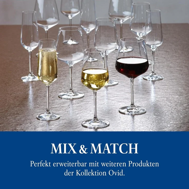 Villeroy & Boch Ovid Rotweinglas 590 ml 4er Set – Bild 7