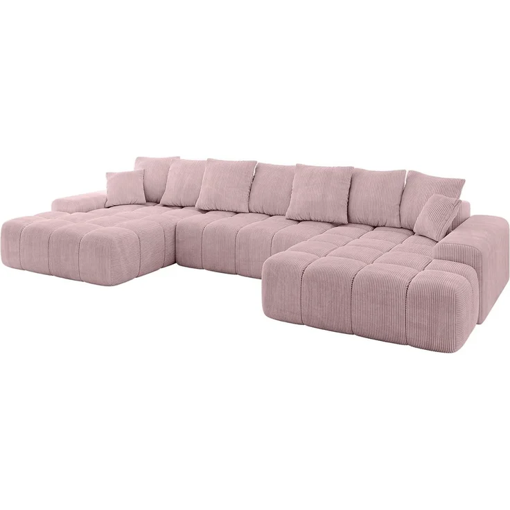 ALTDECOR Wohnlandschaft ENSI-U, Sofa Praktische Bequeme Funktionsecke Couch L-Form Eckcouch, Corner Sofa L-Form Vielseitige Sofa Wohnlandschaft Wohnzimmer – Bild 3
