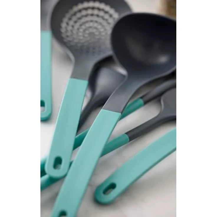 Rosti New Optima Nylon Kochlöffel mit Loch 31 cm Nordic Green – Bild 4
