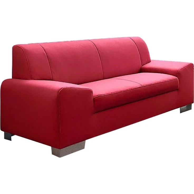 DOMO collection 2-Sitzer Alisson kubische Formensprache mit abgerundeten Details, Breite 164cm, fester Sitzkomfort – Bild 2