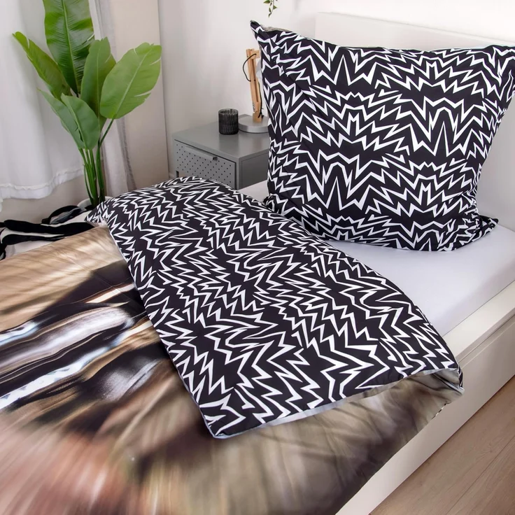 Herding Young Collection Wendebettwäsche Young Collection Mountainbike, Microfaser, 2 teilig, mit Motocross Design – Bild 3