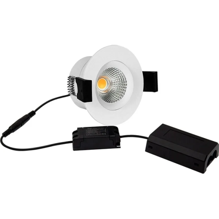 HiluX D8 Tilt360 - Vollspektrum-LED-Einbaustrahler - Ra97 - 3000K - Weiß