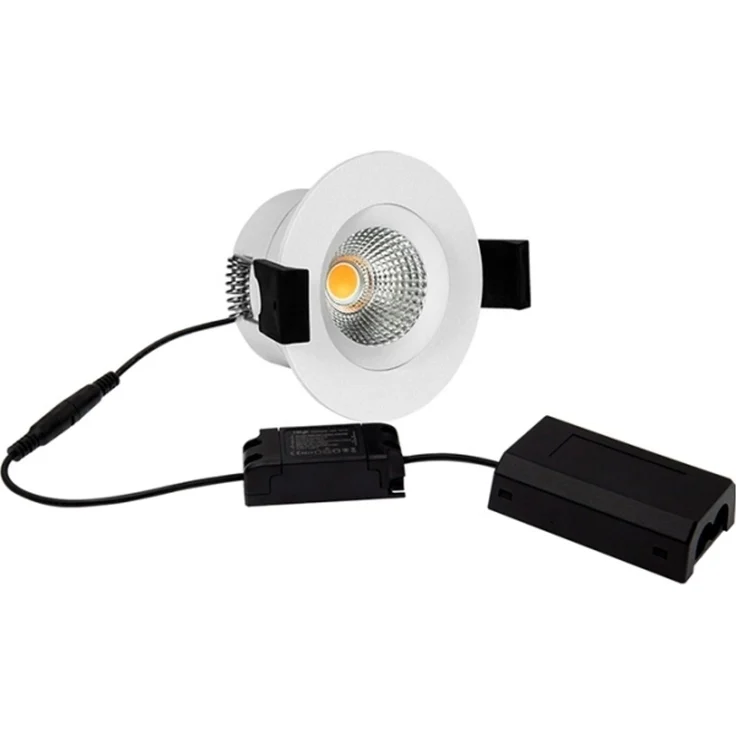 HiluX D8 Tilt360 - Vollspektrum-LED-Einbaustrahler - Ra97 - 3000K - Weiß