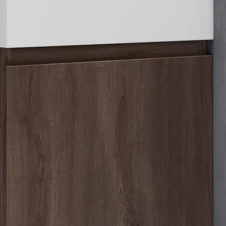 doporro Badmöbel-Set mit Waschbecken Waschtischunterschrank Wandmontage SoftClose Pisa02 – Bild 6