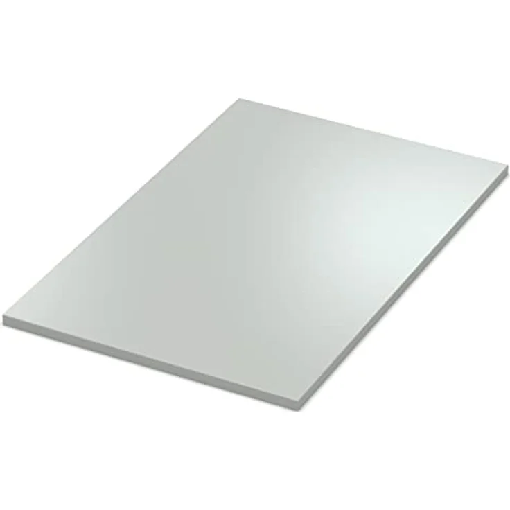 AUPROTEC Tischplatte 28mm grau 180x80 cm I Spanplatte mit 1mm ABS Kante & PU-Verleimung I melaminharzbeschichtet I elegant & wasserabweisend – Bild 4